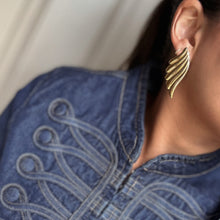 Load image into Gallery viewer, Angel Wing Statement Earrings