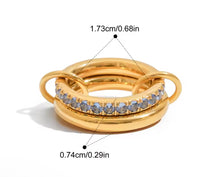 Load image into Gallery viewer, Fedora Stack Ring