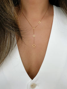 Start Lariat Necklace