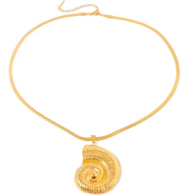 Load image into Gallery viewer, Snail Necklace
