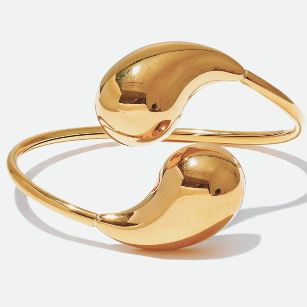 Golden Almond Bangle