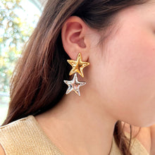 Load image into Gallery viewer, Micaela  Stars Earring
