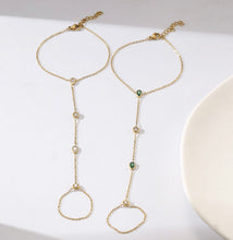 Load image into Gallery viewer, Paulina Hand Chain Bracelet

