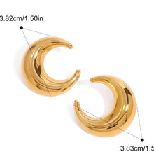Load image into Gallery viewer, Moon Earring
