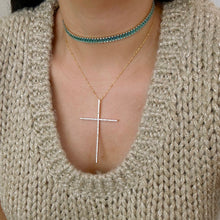 Load image into Gallery viewer, Hope Baguette Necklace
