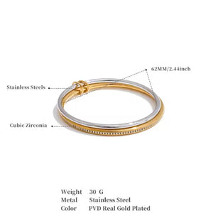 Giana Bracelet Two - Tone