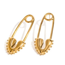 Load image into Gallery viewer, Tatiana Safety Pin Earring
