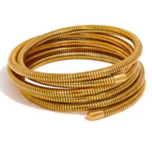 Ornella Spiral Bracelet